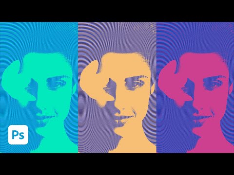 Halftone Photo Effects | Adobe Photoshop Tutorial