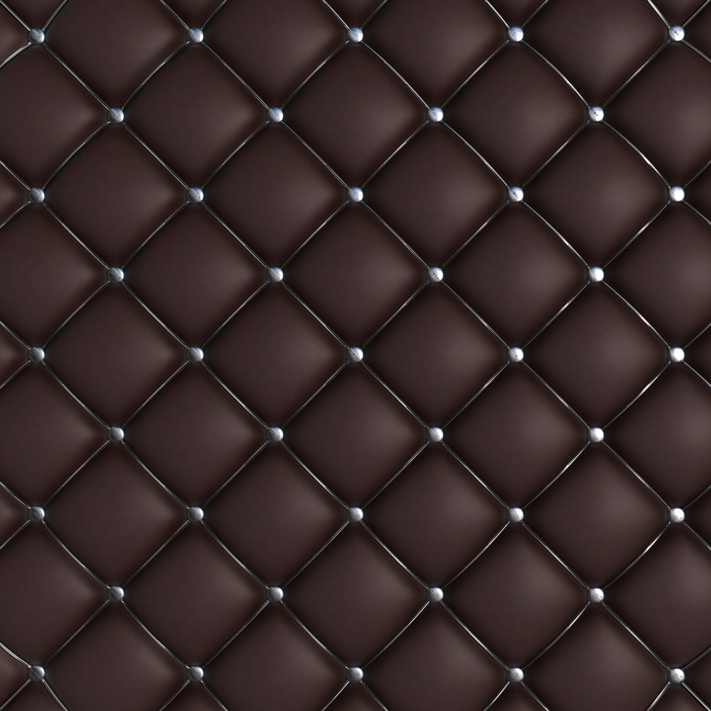 Dark quilted texture