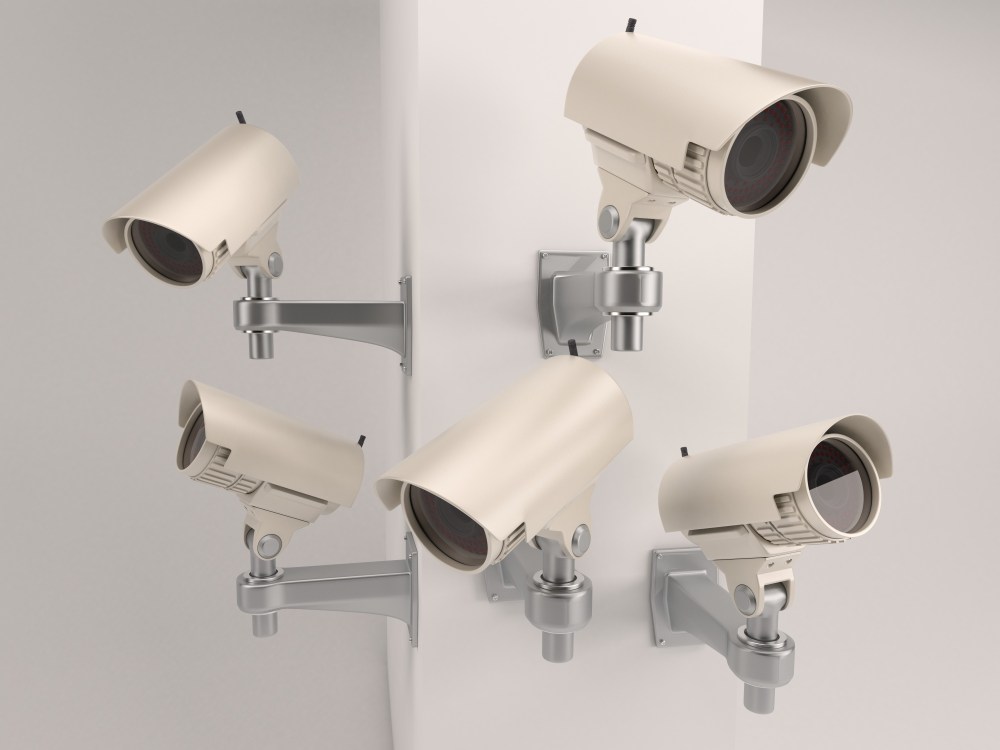 Set of security cameras