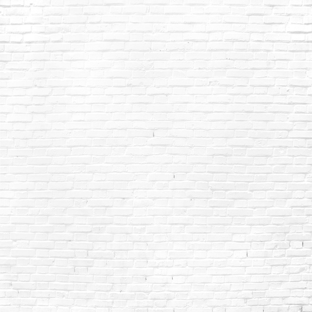 Smooth white brick wall
