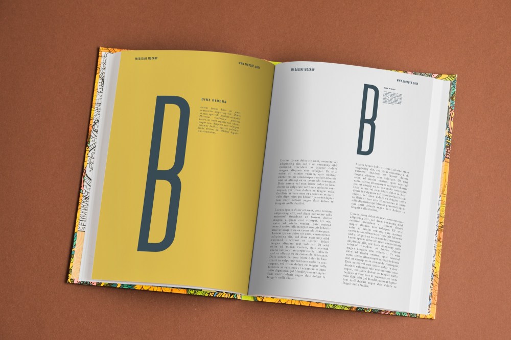Book page mockup