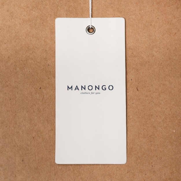 Clothes label mock up
