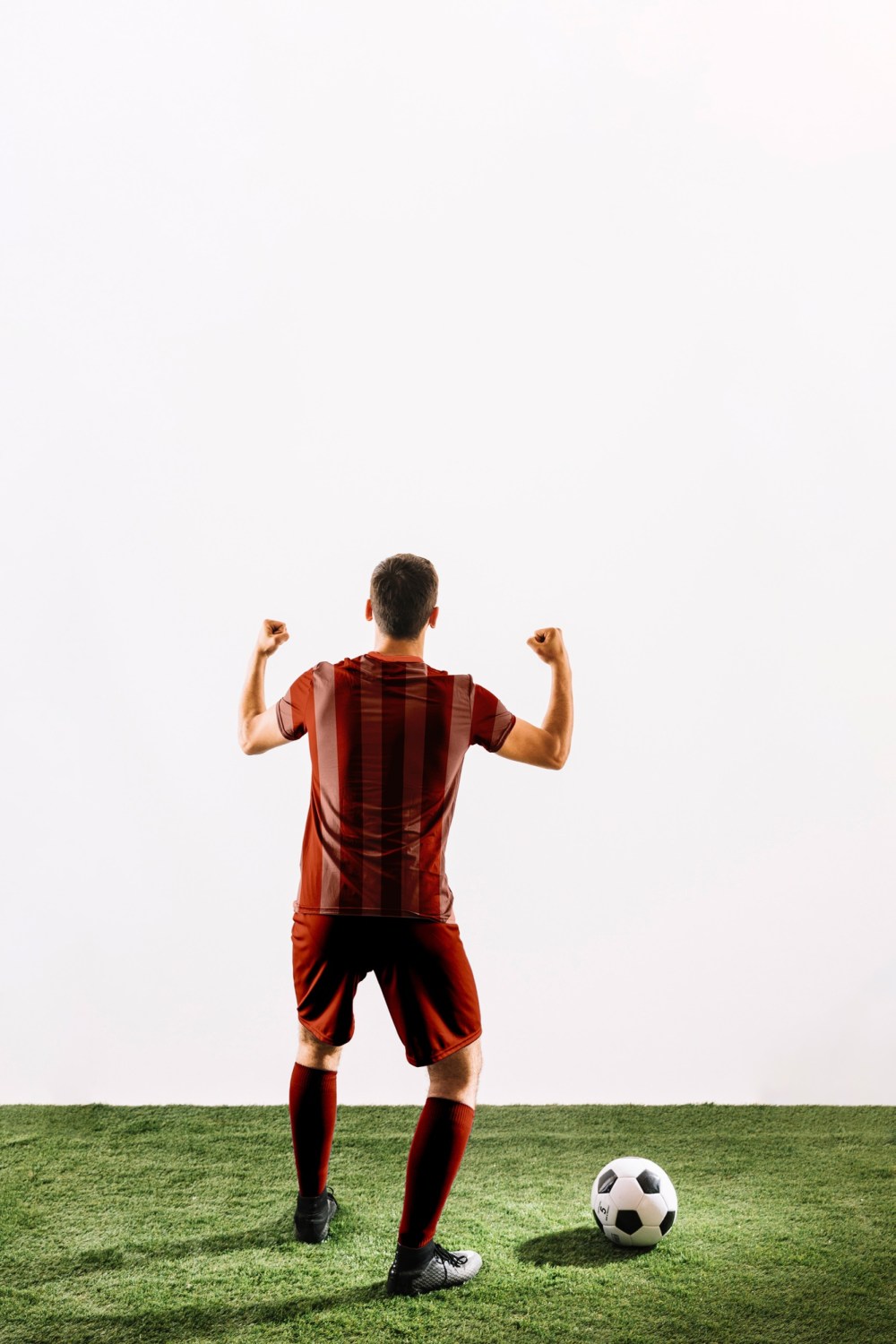 Football player celebrating