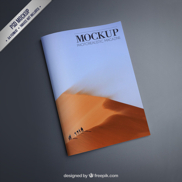 Magazine mockup