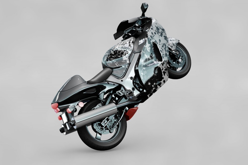 Motorbike mockup