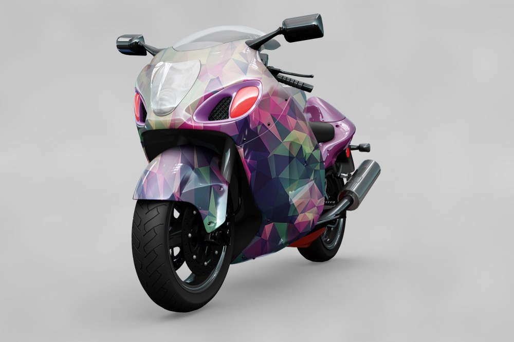 Motorbike mockup