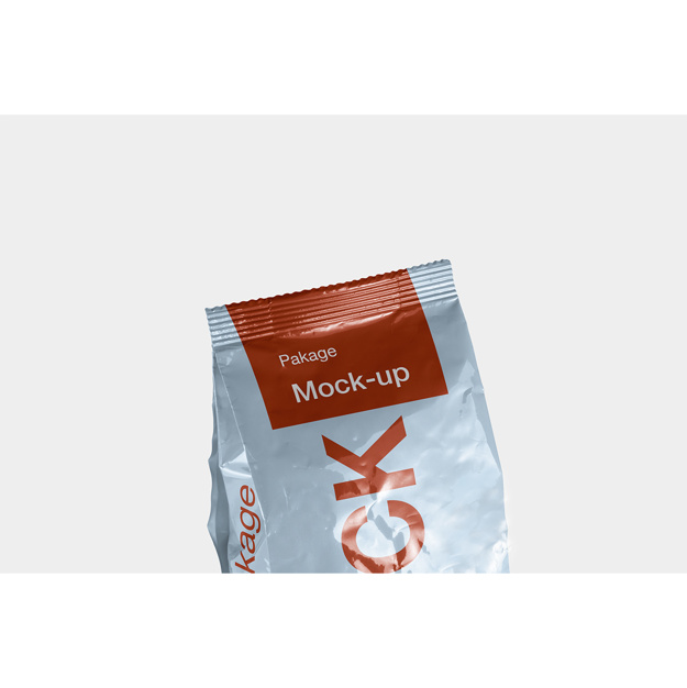 Pet food bag mock up design