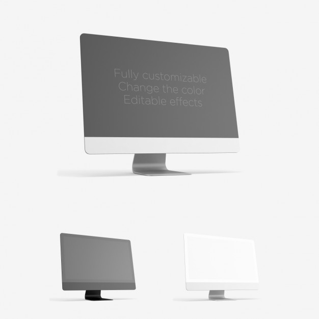 Realistic computer mock up