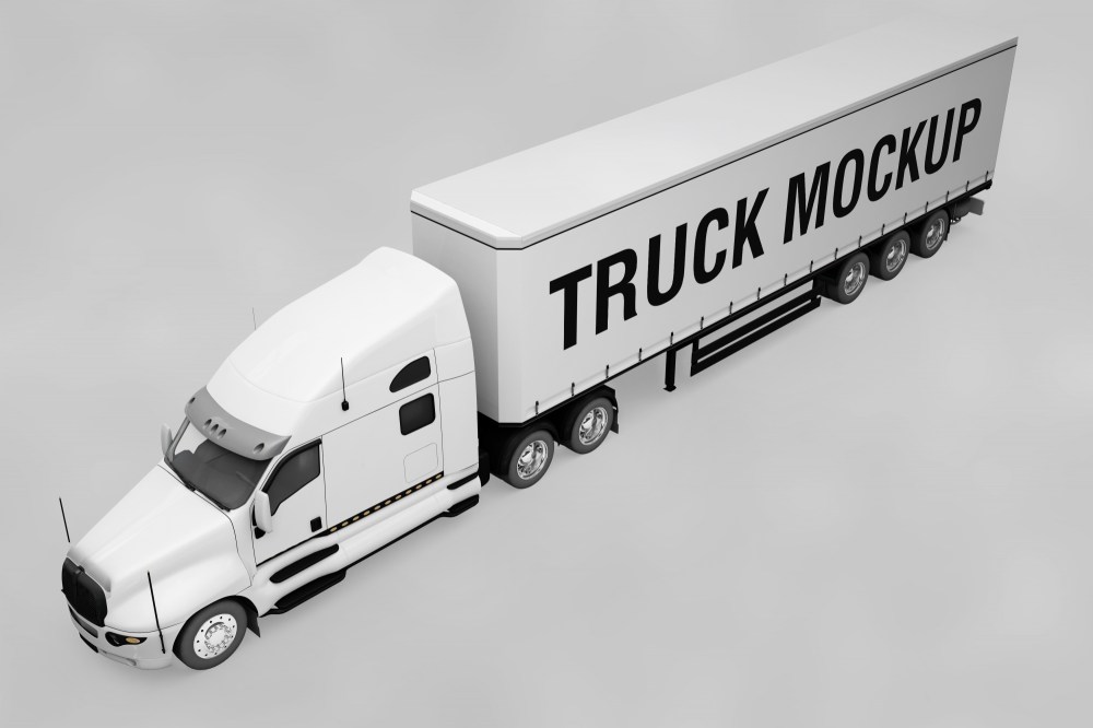 Truck mockup