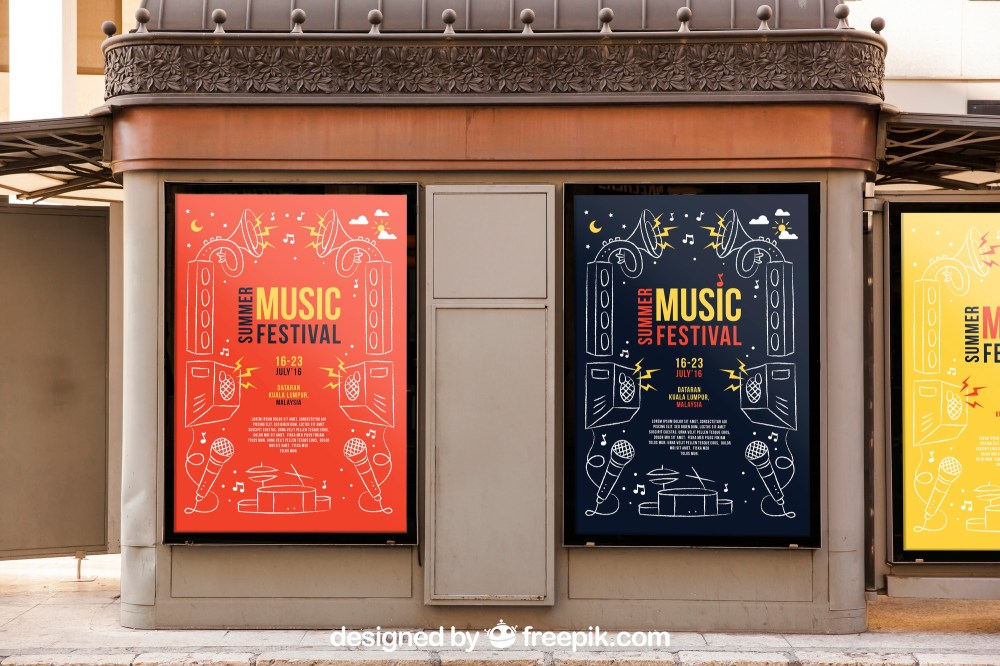 Two billboard mockups