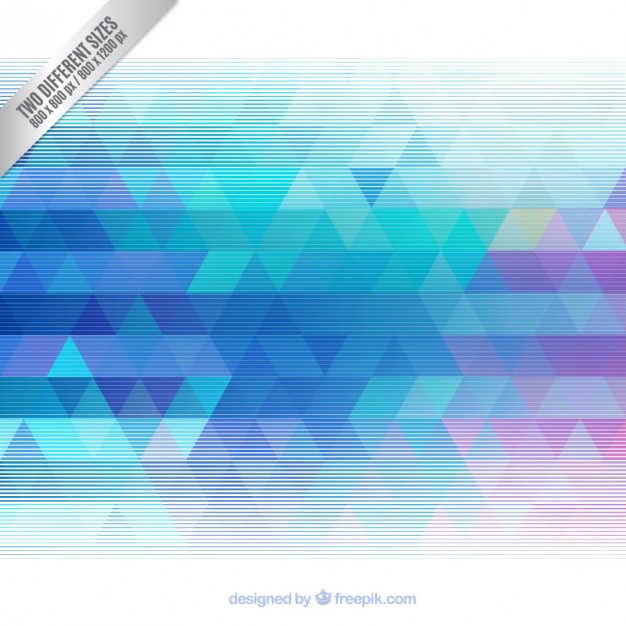 Abstract background in geometric style
