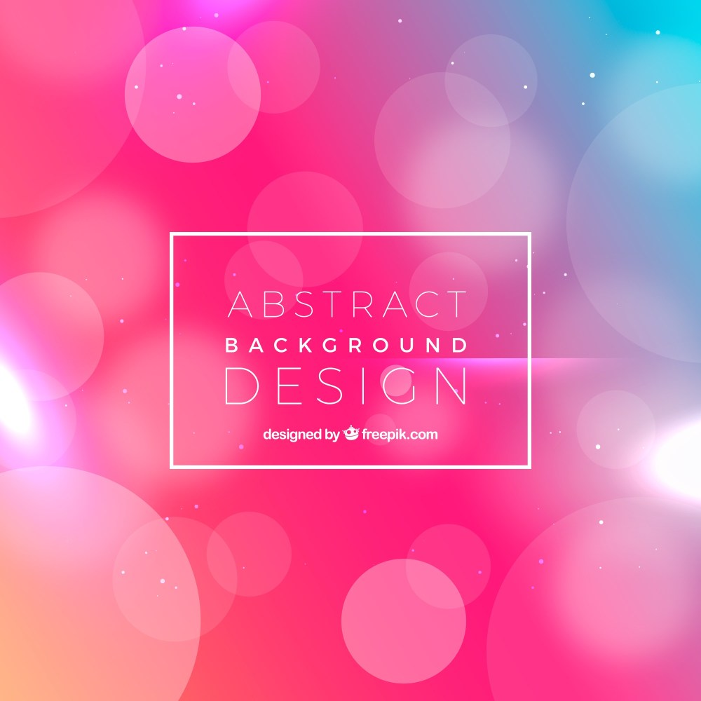 Abstract background with blurred lights