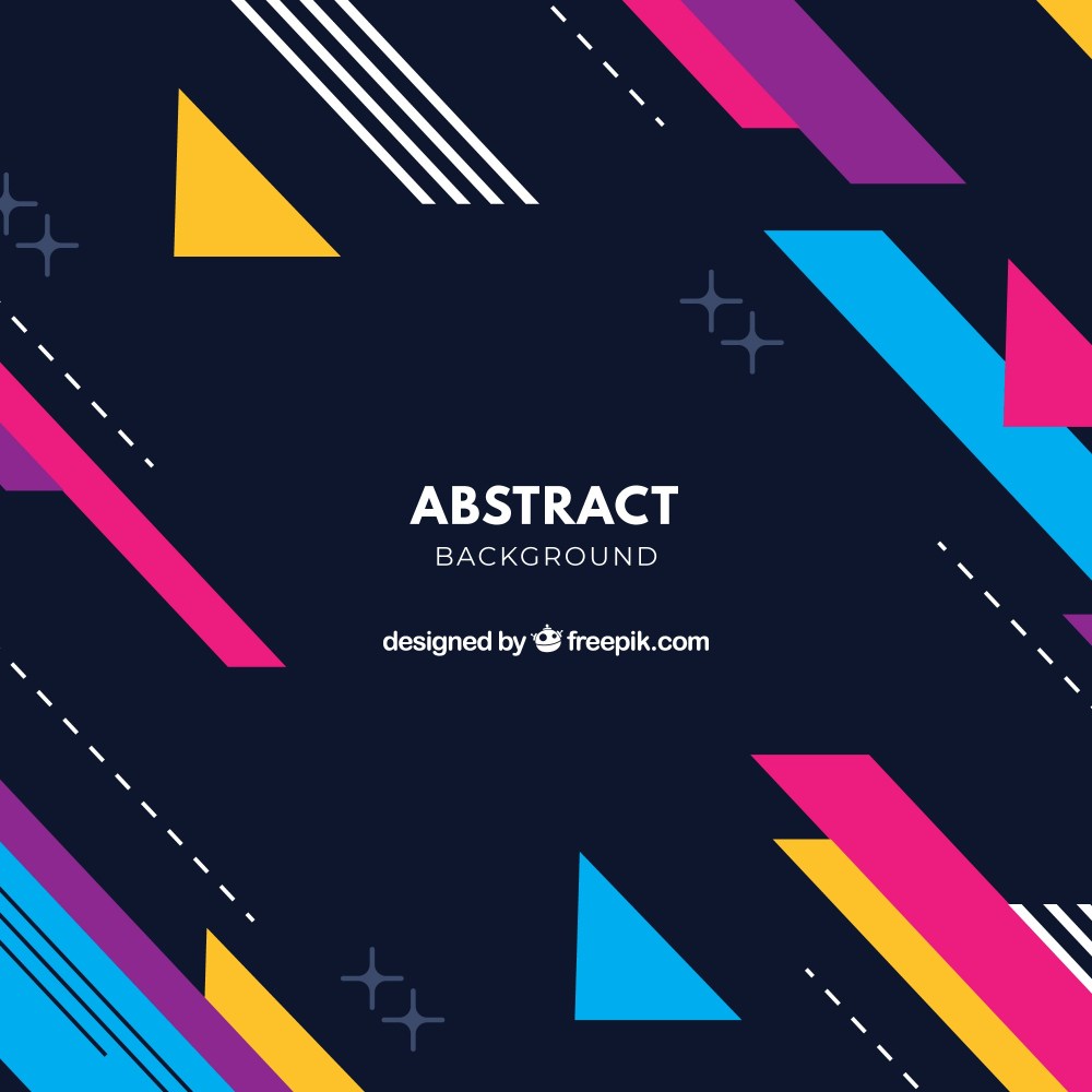 Abstract background with geometric design