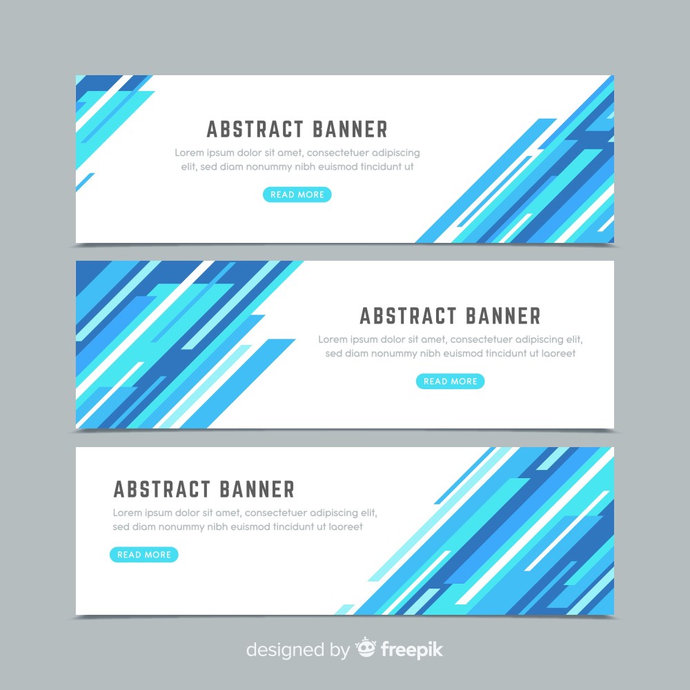 Abstract banner design