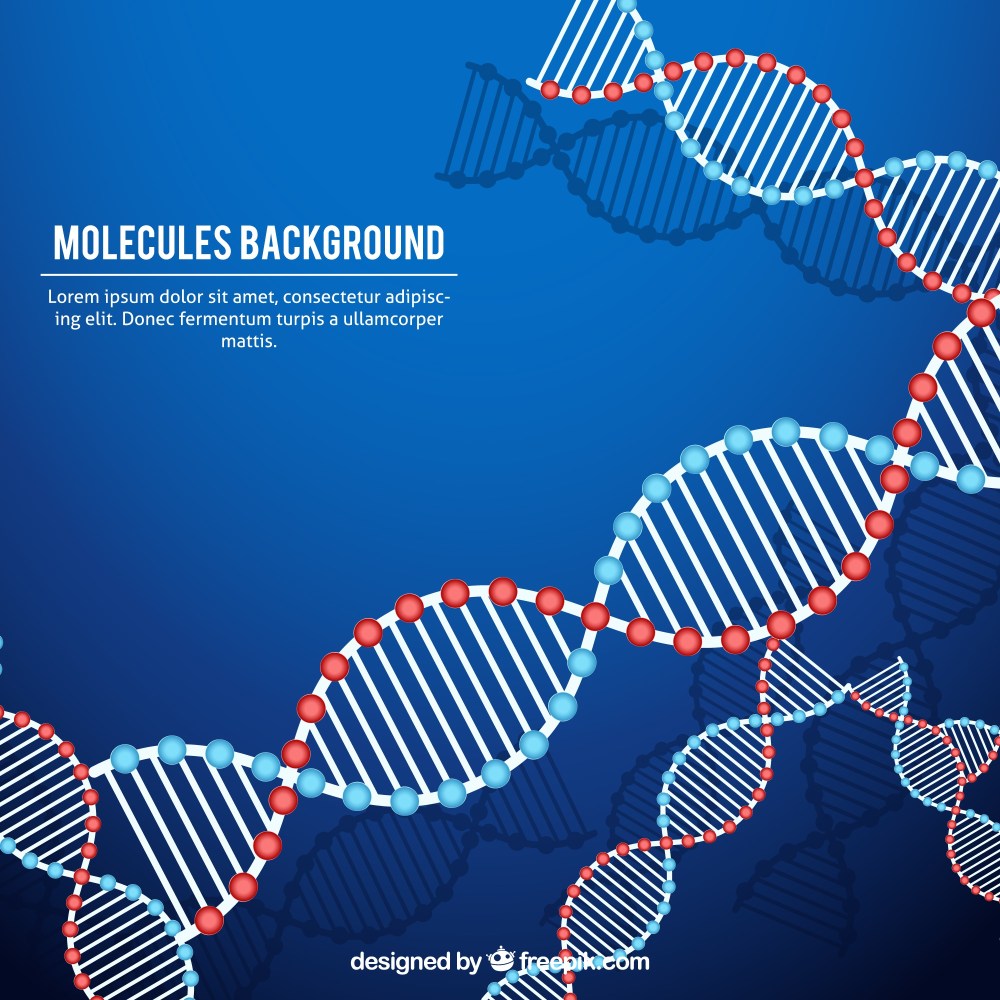 Abstract dna background
