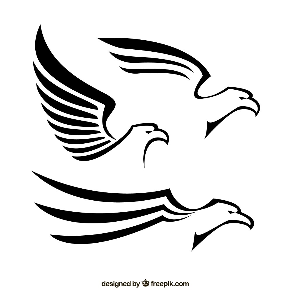 Abstract eagles