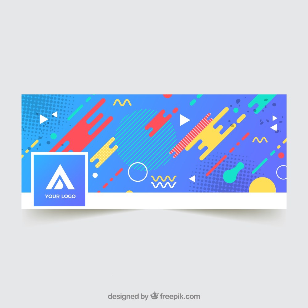 Abstract facebook cover