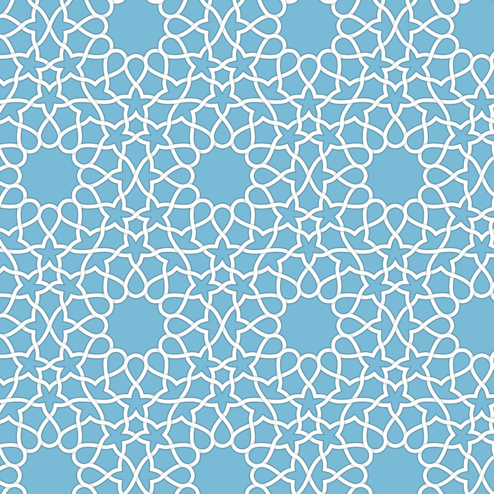 abstract geometric islamic background