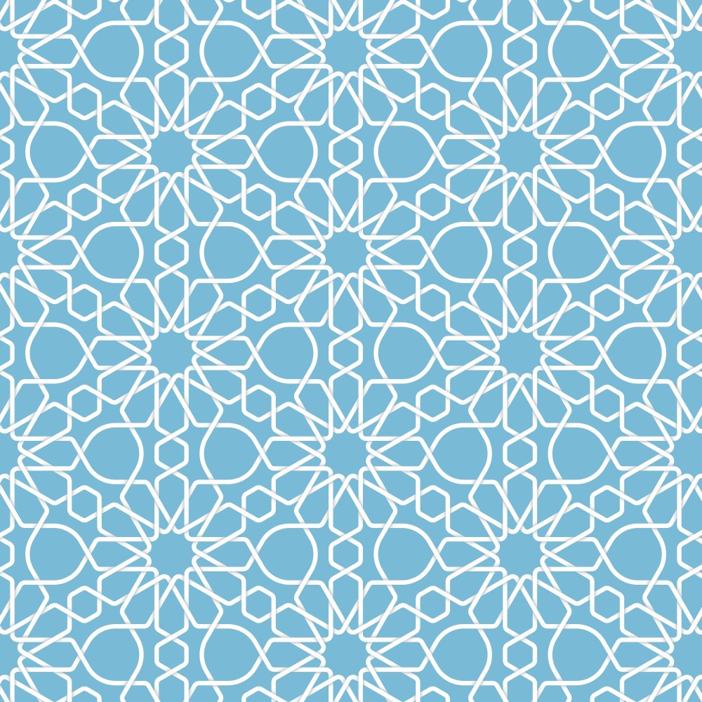 abstract geometric islamic background