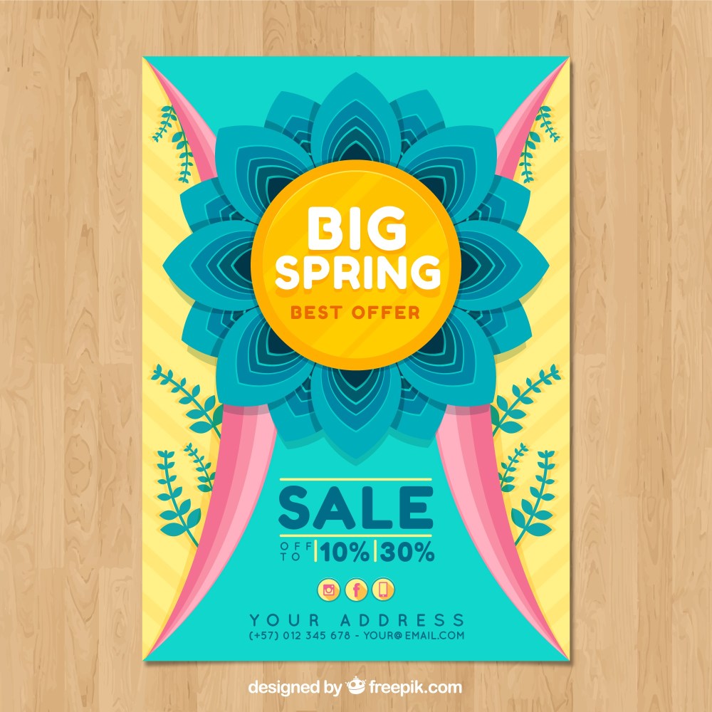 Abstract spring sales cover