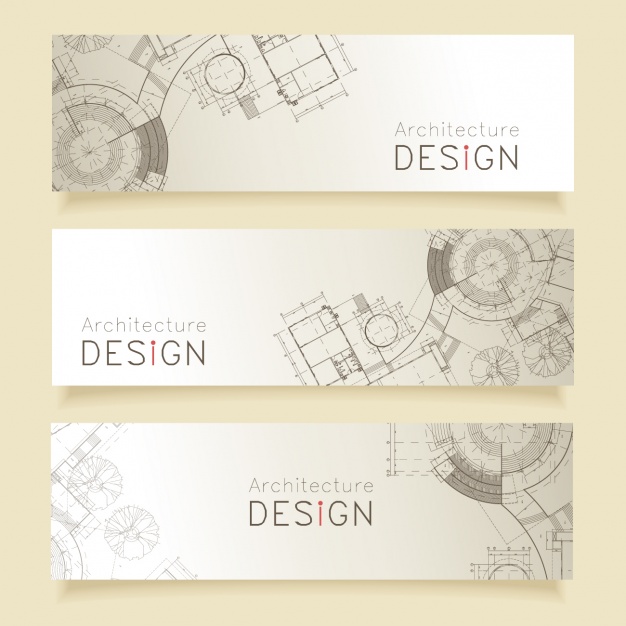 Architecture banners design
