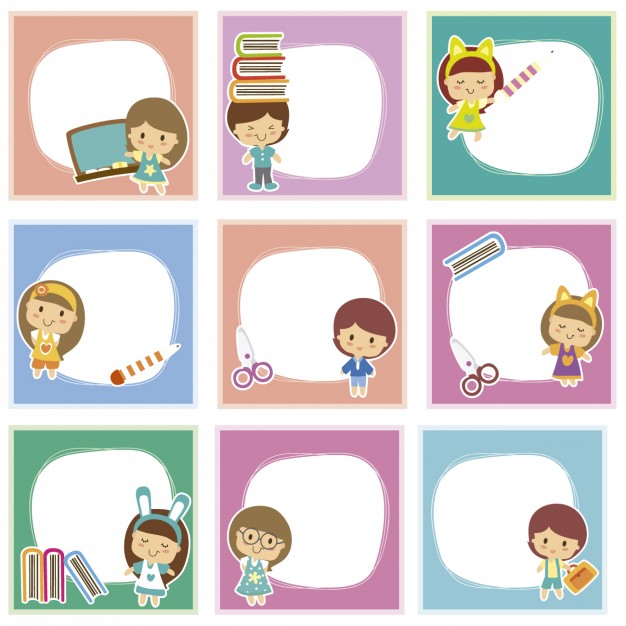 Back to school cards