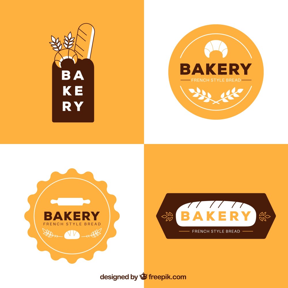 Bakery logo collection