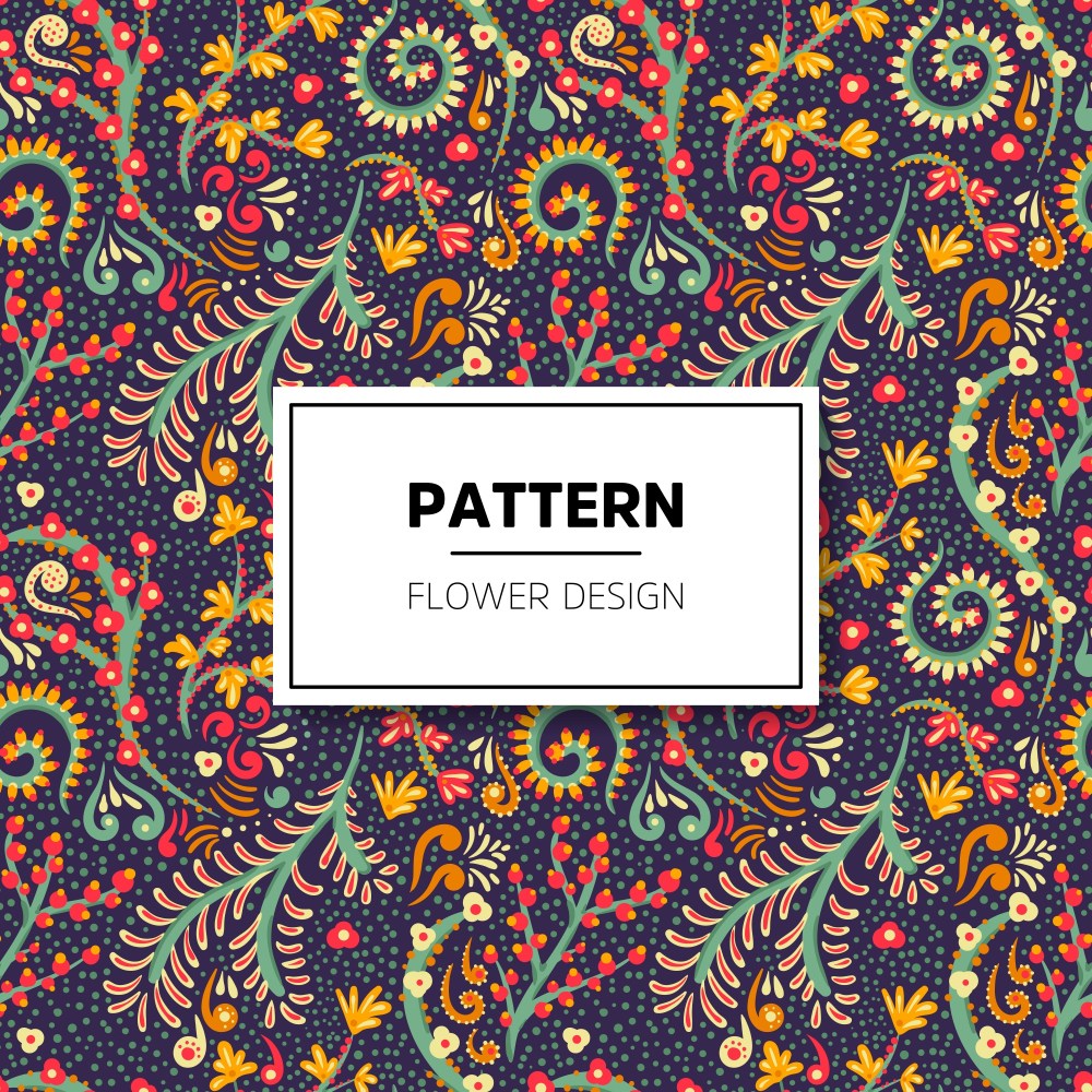 Beautiful floral pattern