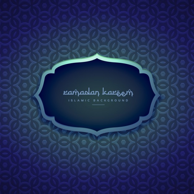 Beautiful islamic ramadan season background