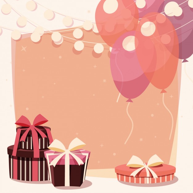 Birthday background design