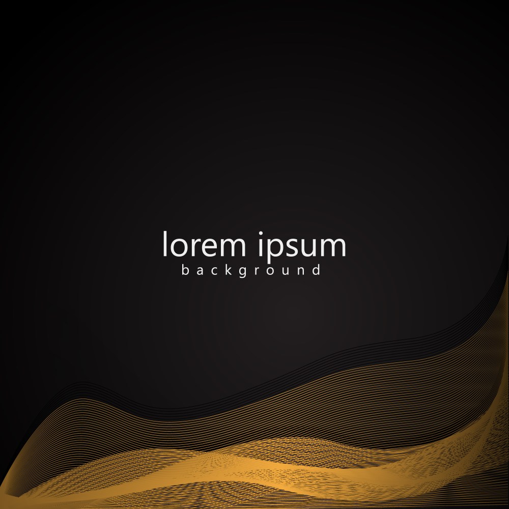 Black and gold background design