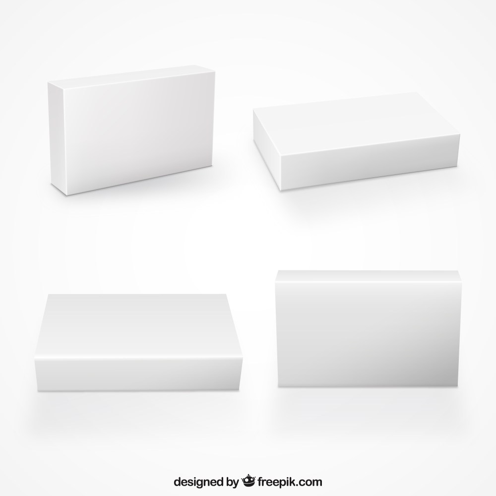 Blank boxes collection
