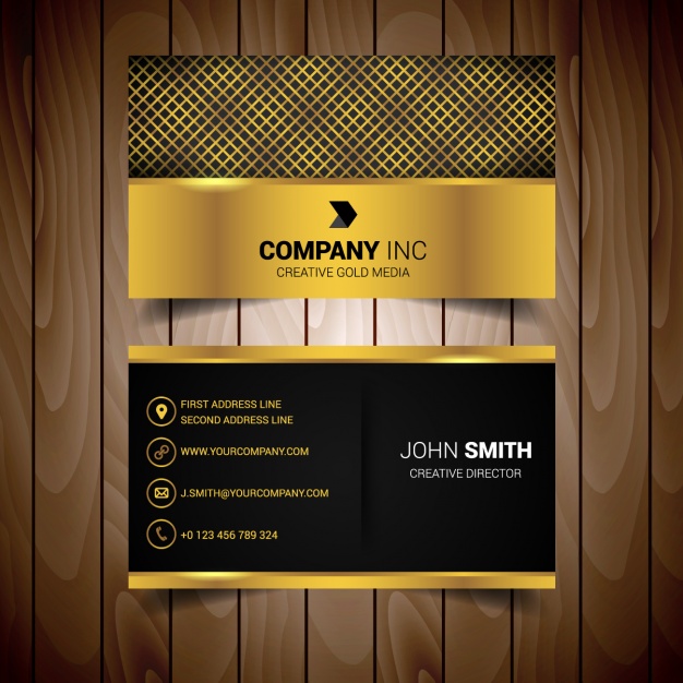 Business card template design