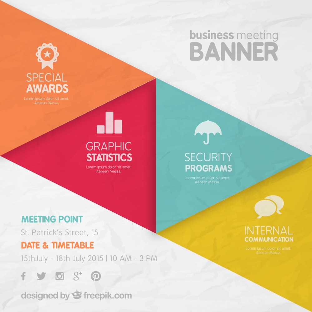 business meeting banner