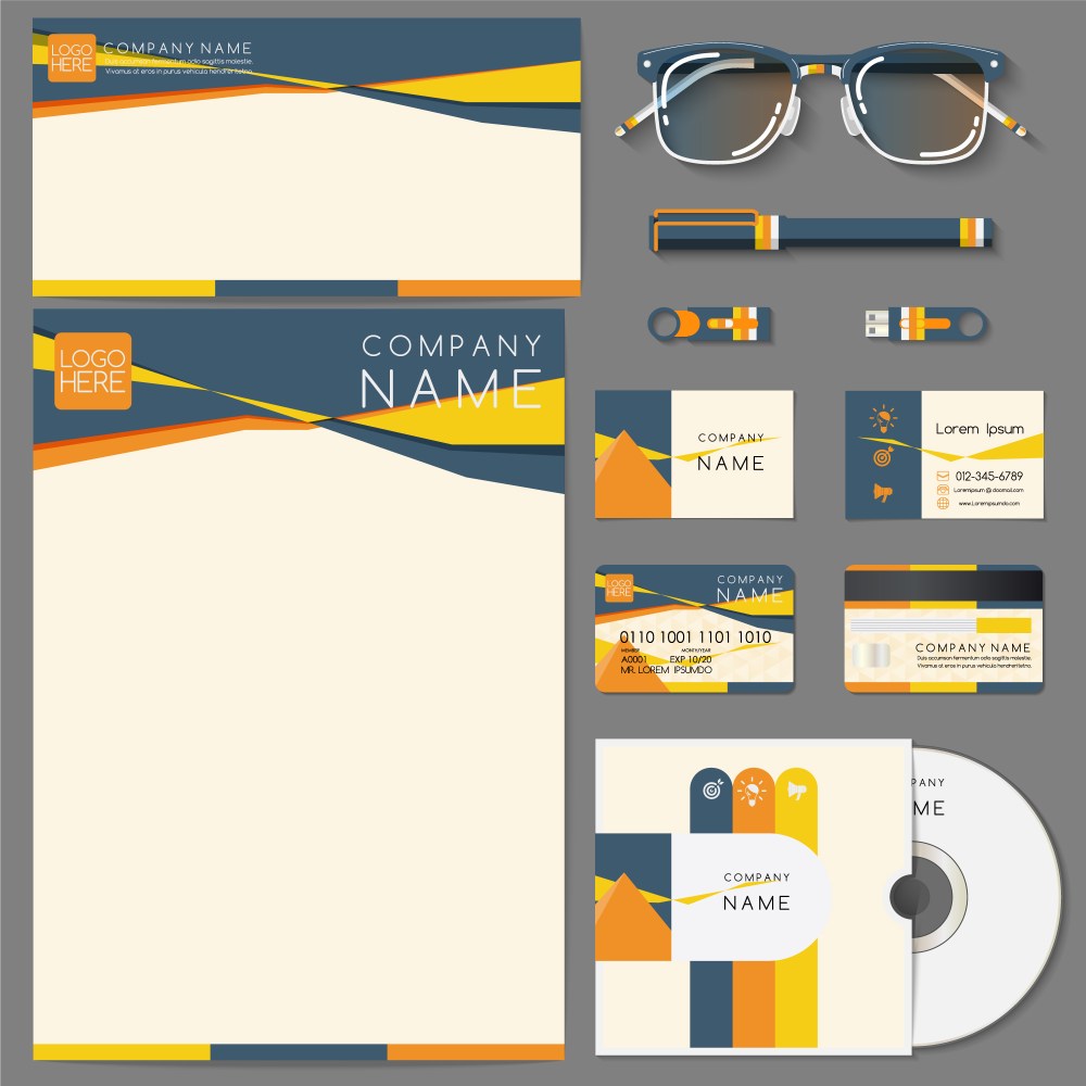 Business stationery design