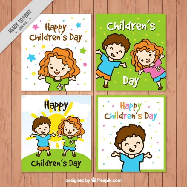  children's day cards collection