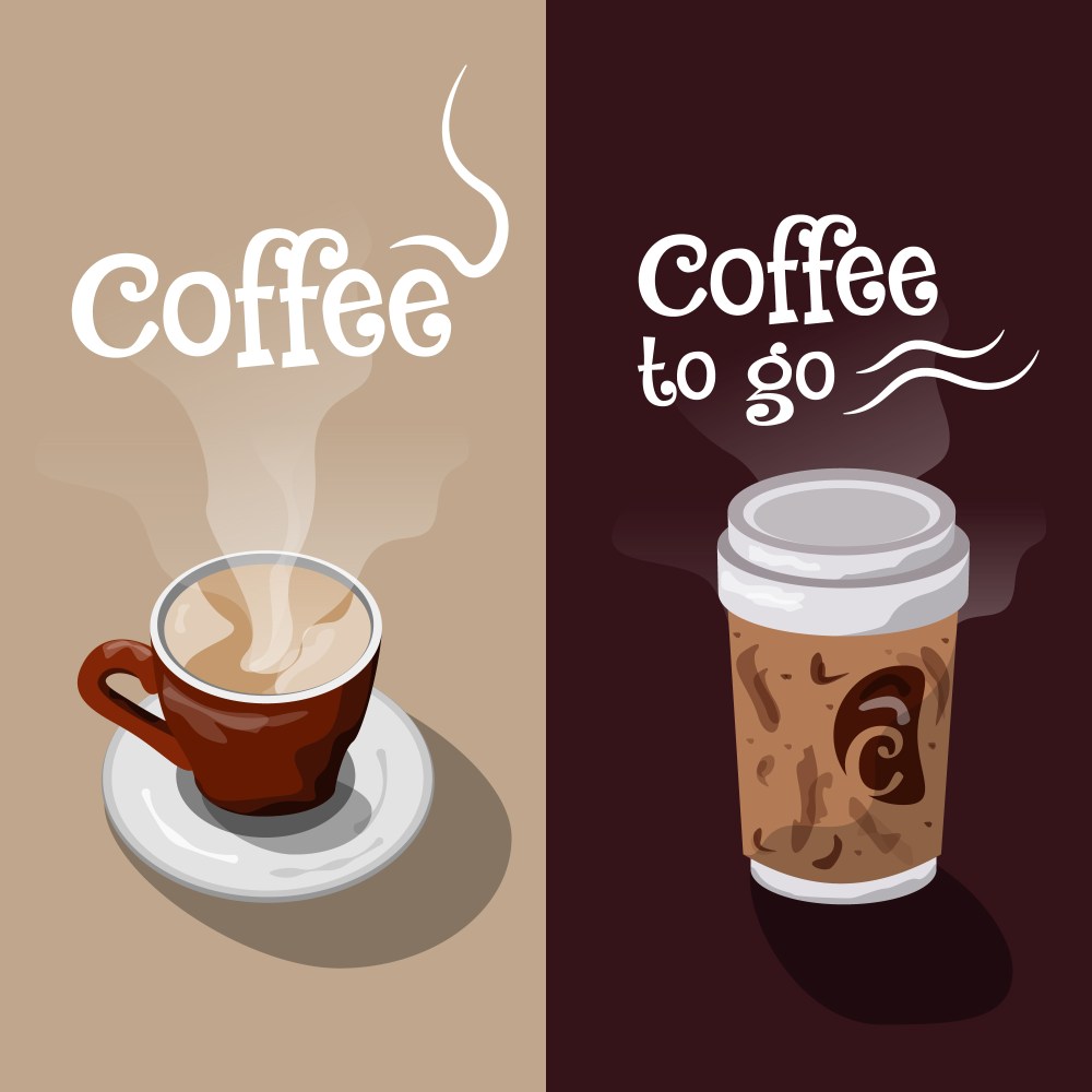Coffe banner design