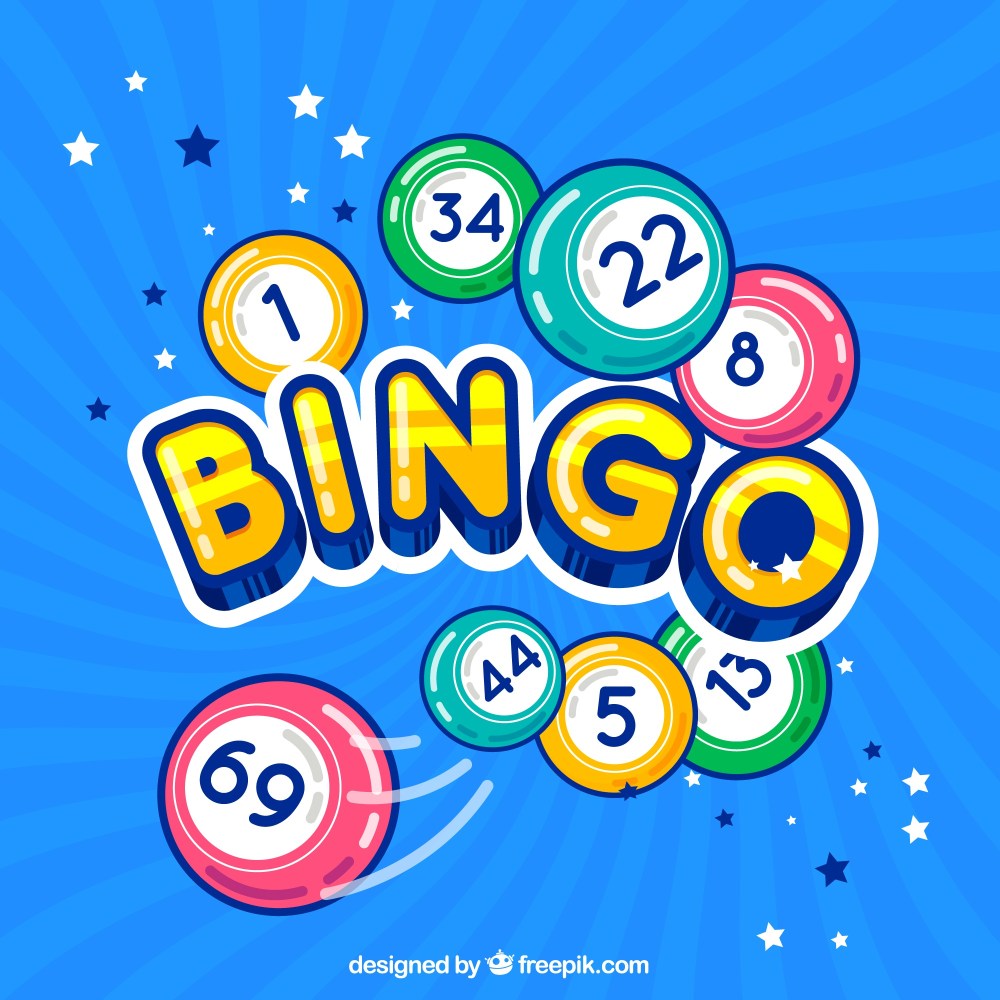 Colorful bingo background