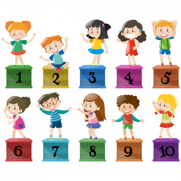 Coloured kids collection