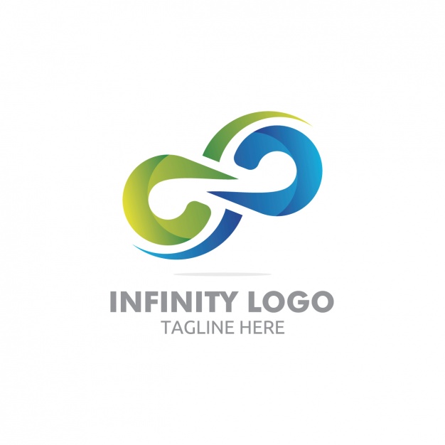 Coloured logo template design