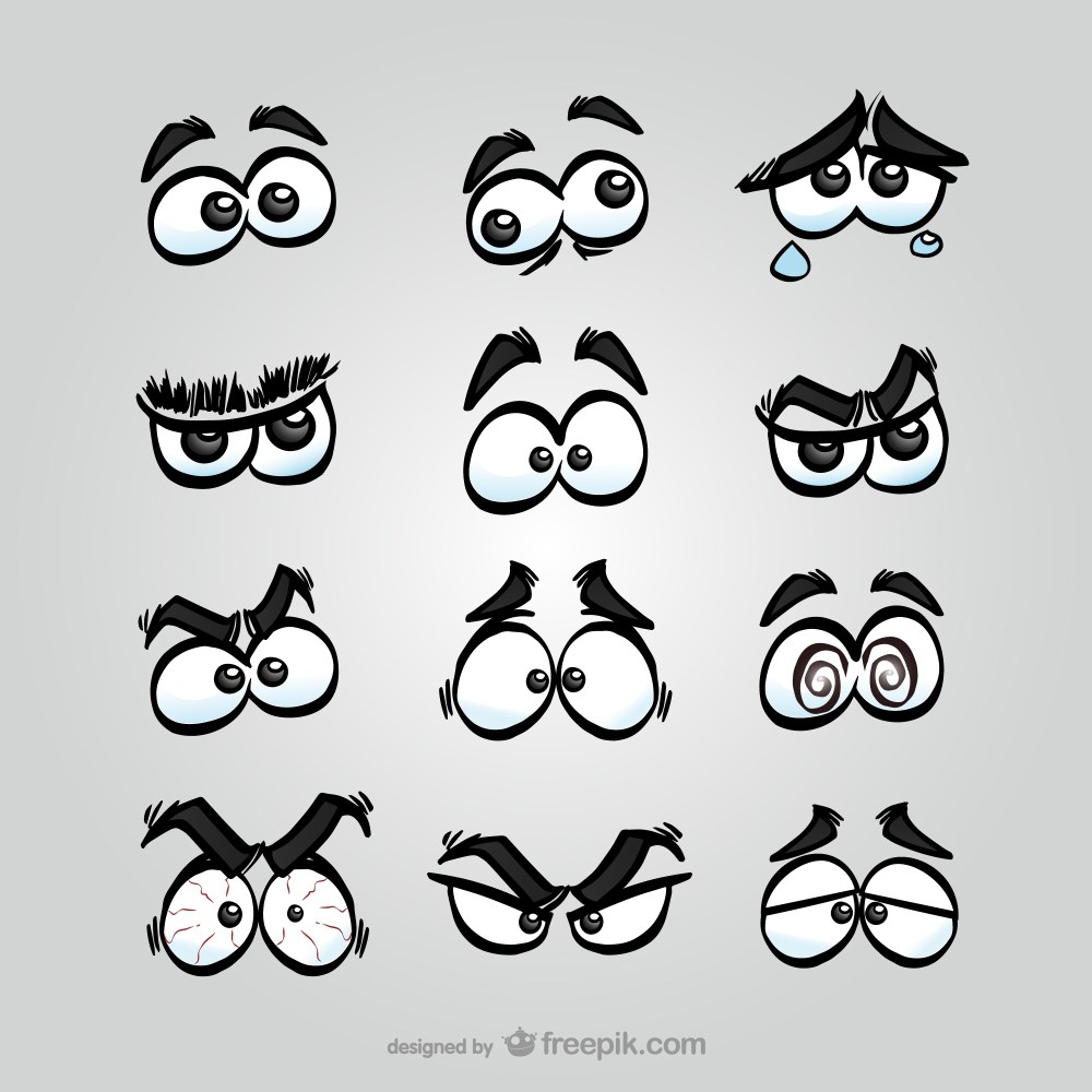 Comic eyes pack