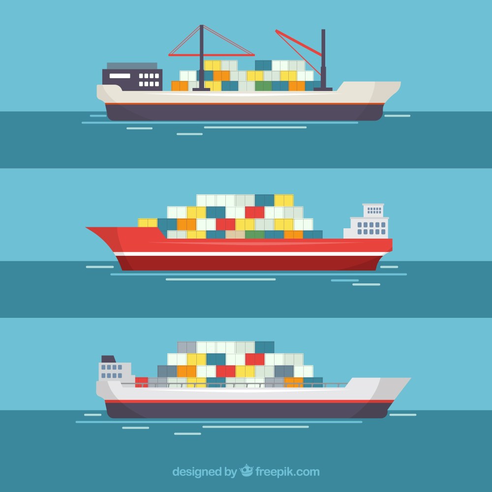 Container ships