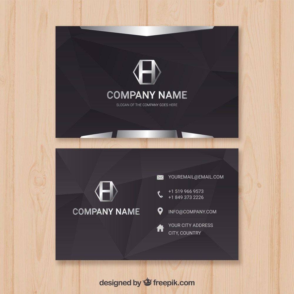 Corporate abstract card