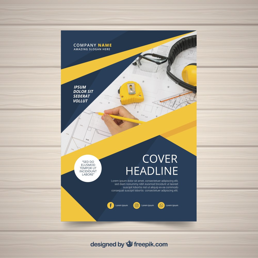 Corporate brochures template