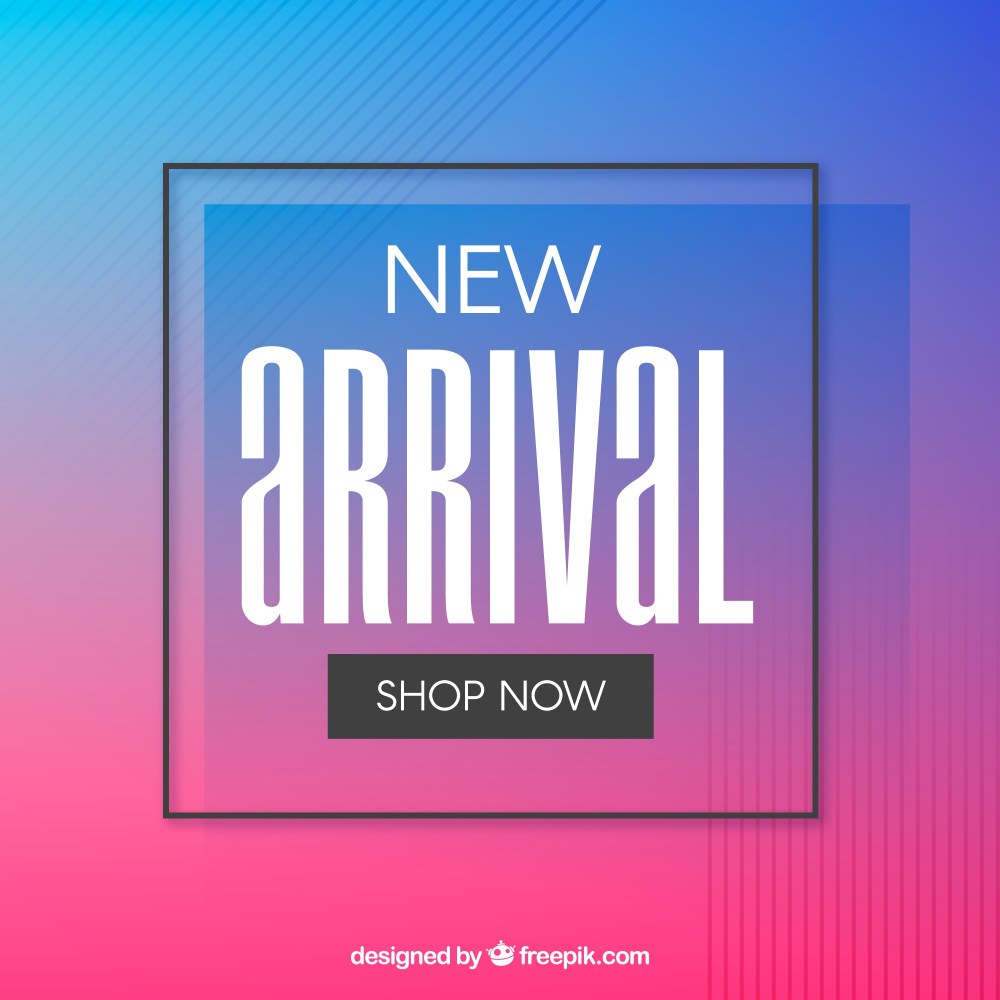 Creative new arrival background