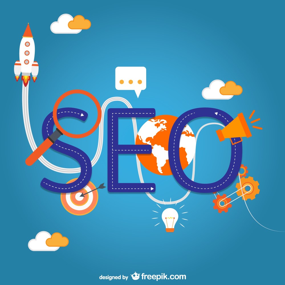 Creative SEO illustration
