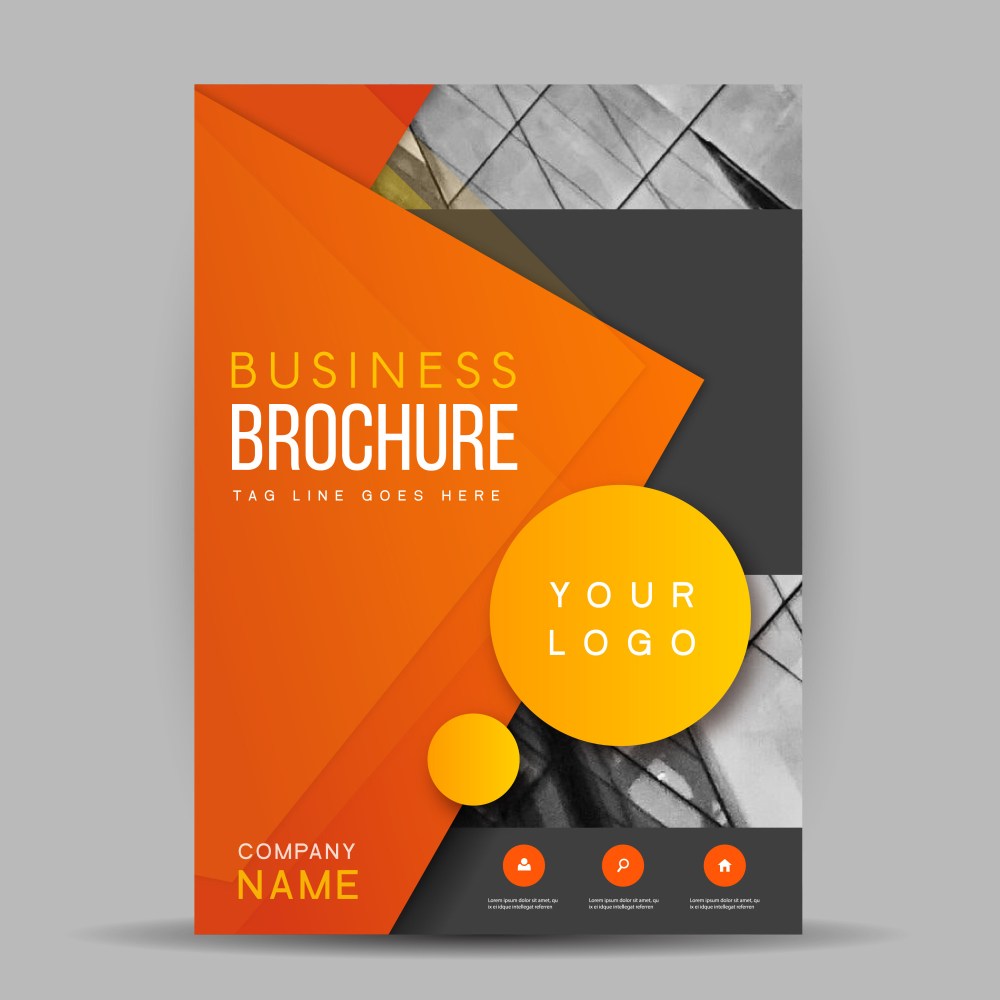 Creative Vector Brochure Template Design