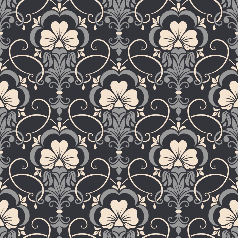 damask seamless pattern background