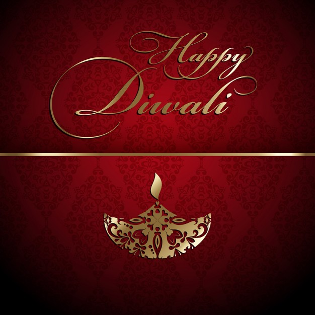 Decorative background for diwali