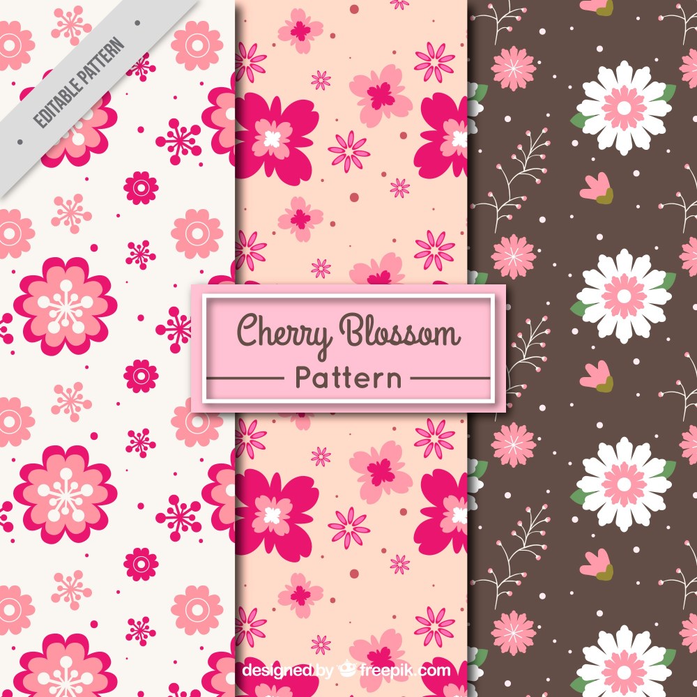 Decorative flower pattern